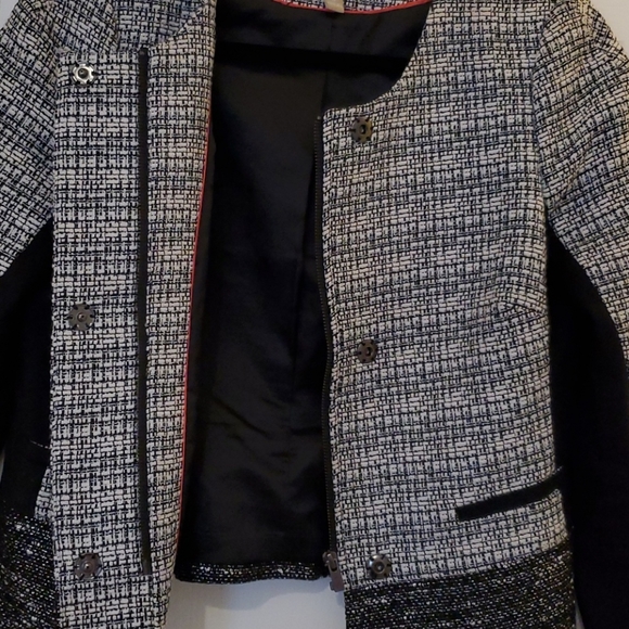 Banana Republic tweed blazer jacket - Picture 2 of 4